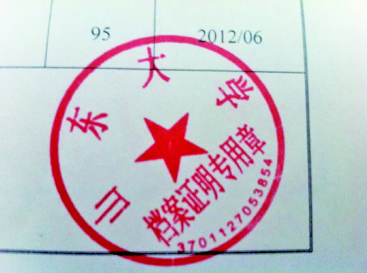 山东大学学历证书